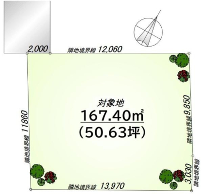 ��t����t�s��t���{�� 3553-8�̓y�n�̊Ԏ��}�i��N)