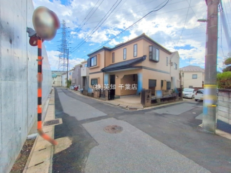 ��t����t�s��ы揬����9���ڂ̒��È�ˌ��Ă̑O�ʓ��H�܂ތ��n�ʐ^