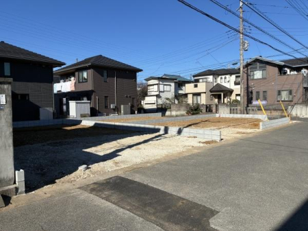 ��t����t�s��t��L��2���ڂ̐V�z��ˌ��Ă̑O�ʓ��H�܂ތ��n�ʐ^