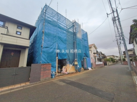 ��t���D���s�Č�2���ڂ̐V�z��ˌ��Ă̑O�ʓ��H�܂ތ��n�ʐ^