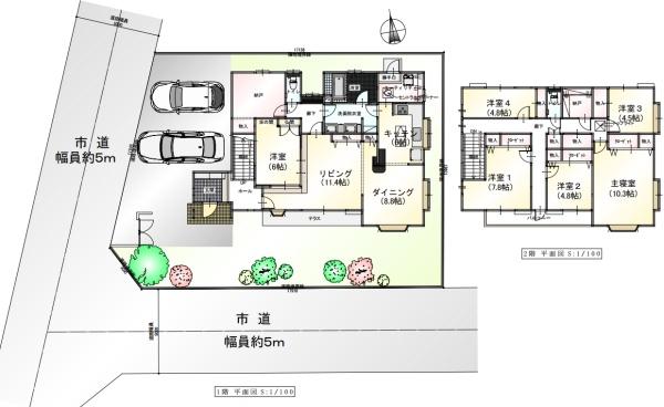 ��t����t�s��t����䐼1���ڂ̒��È�ˌ��Ă̊Ԏ��}