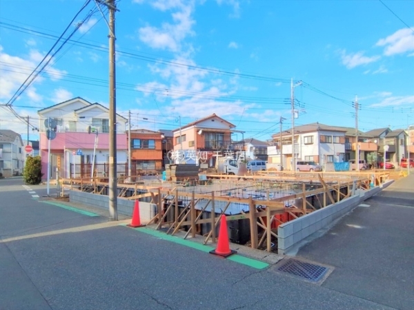 ��t����t�s�����攒��2���ڂ̐V�z��ˌ��Ă̌��n�O�ώʐ^