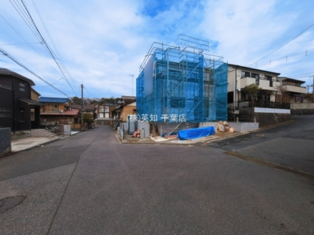 ��t����t�s�����搯�v�쒬�̐V�z��ˌ��Ă̑O�ʓ��H�܂ތ��n�ʐ^