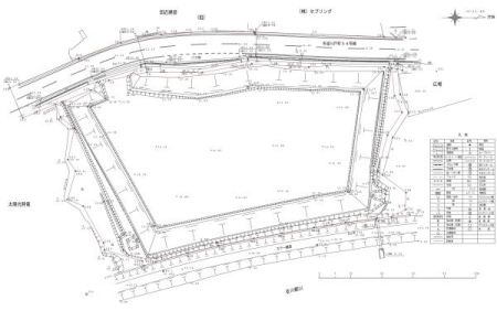 ��t����t�s�������˒� 91-1�̓y�n�̑��������\�z�}