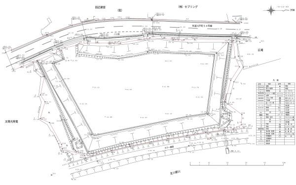 ��t����t�s�������˒� 91-1�̓y�n�̑��������\�z�}