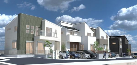 ��t����t�s��t����]���� 1032-36�̓y�n�̌��n�y�n�ʐ^