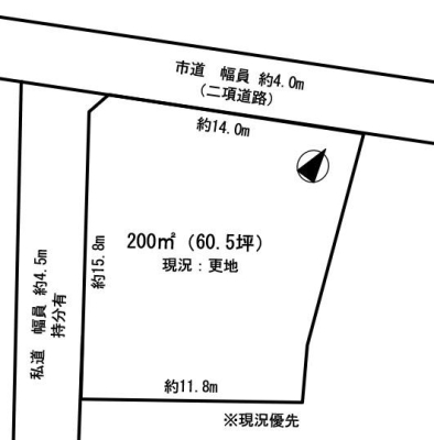 ��t���s��s���䒬3���ڂ̓y�n�̊Ԏ��}�i��N)